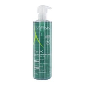 A-derma Phys-ac Gel Moussant Purifiant 400ml