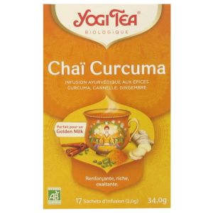 Yogi Tea Chai Curcuma x17 sachets