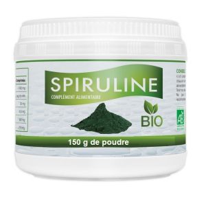 Spiruline Complement Alimentaire 150g  de poudre