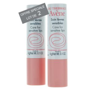 Avène Soin Lèvres sensibles bipack 2x4g