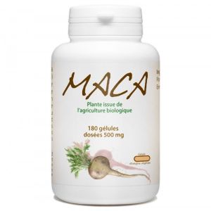 MACA 500mg BIO 180 gélules GPH BIO