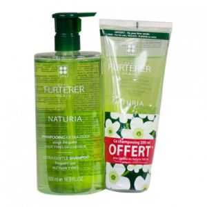 Furterer Naturia Shampoing Flacon Pompe 500+200ml