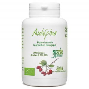 Aubépine Fleurs 200 gélules GPH BIO