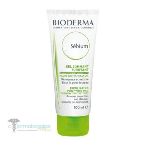 Bioderma Sebium Gommant Gel Moussant 100ml