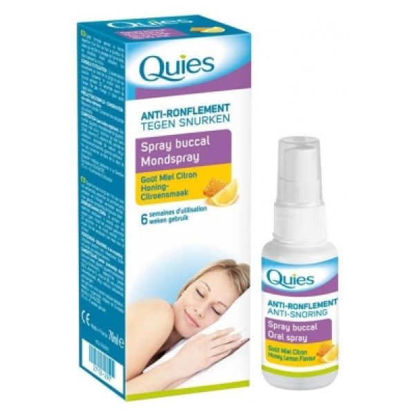 Quies Spray Buccal Ronflement Miel