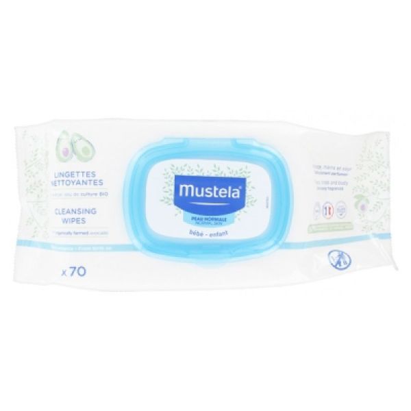 Mustela Bb Lingette Nettoyante a l'avocat