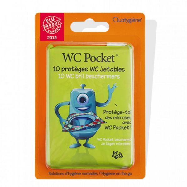 WC Pocket protège WC enfant x10