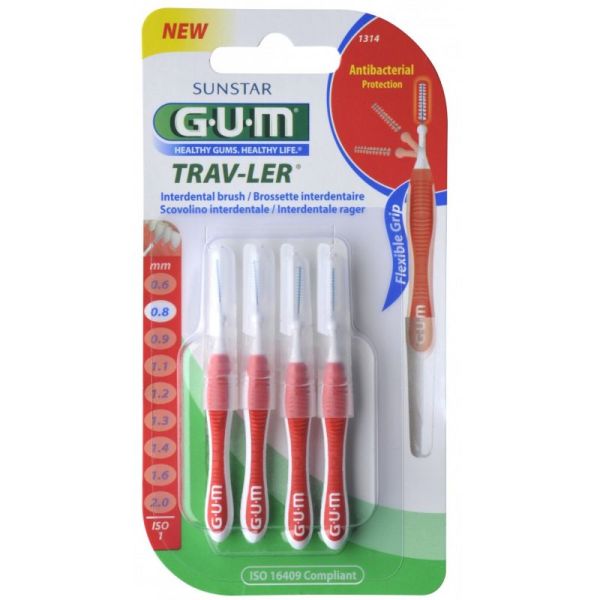 Gum Brossettes 1314 Trav-ler 0.8mm ISO 1