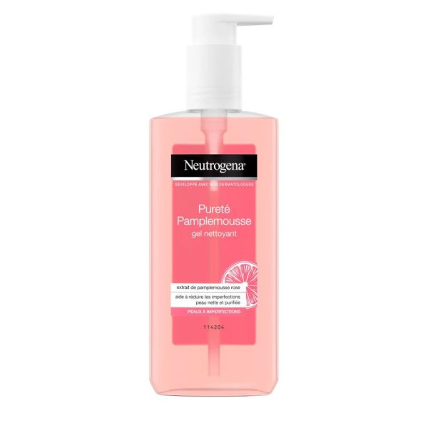 Neutrogena pureté pamplemousse gel nettoyant