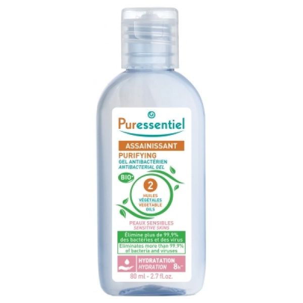 Puressentiel Gel Antibactérien Assainissant Peaux Sensibles