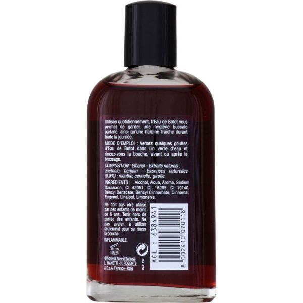 EAU DE BOTOT Eau de bouche concentrée flacon 150 ml