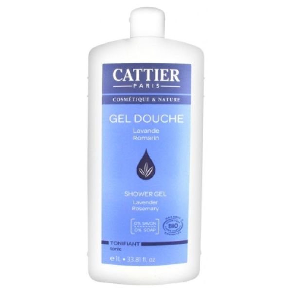 Cattier Gel Douche Lavande romarin 1l