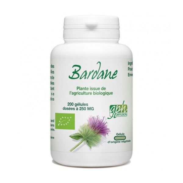 Bardane 250mg 200 gélules GPH BIO