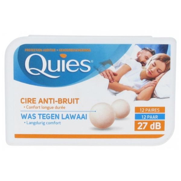 Quies Boules Cire 12 Paires