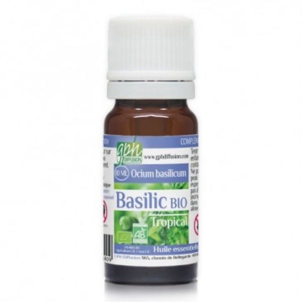 Basilic Huile essentielle bio 10ml GPH