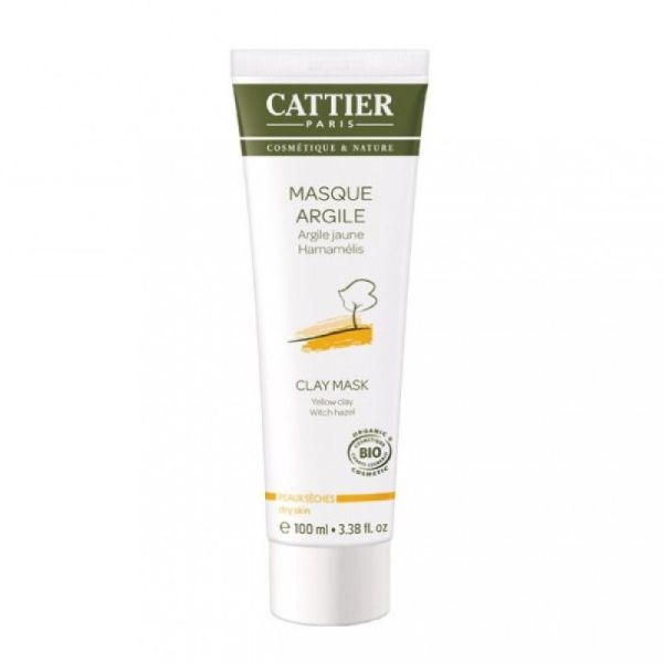 Cattier Argile Jaune Masque Hamam 100ml