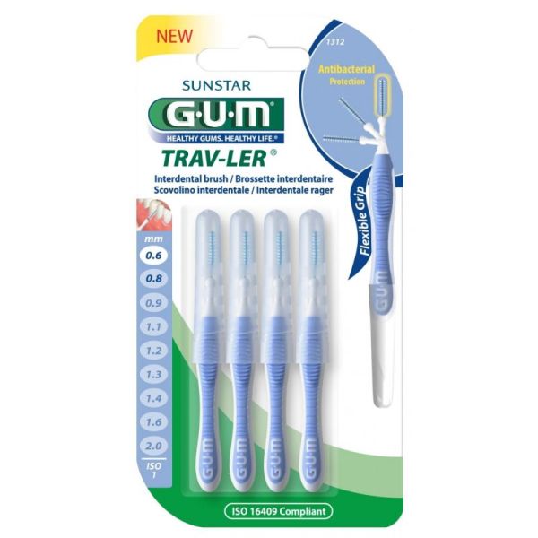 Gum Brossettes 1312 Trav-ler 0,6mm ISO 0