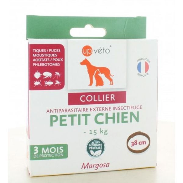 Upveto Collier Petit Chien - 15kg