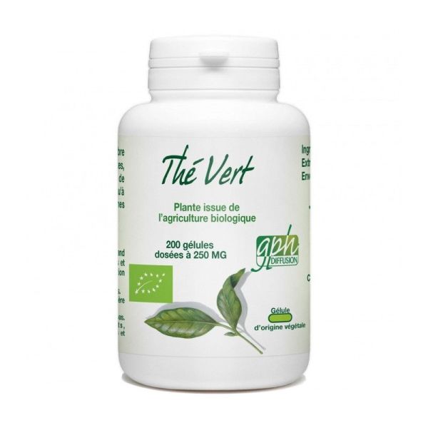 Thé Vert 250mg Bio GPH Gel 200