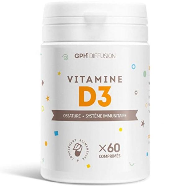 Vitamine D GPH 60 comprimés à avaler