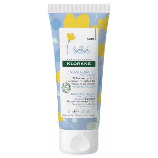 Klorane Bébé Créme Nutritive Cold Cream 40ml