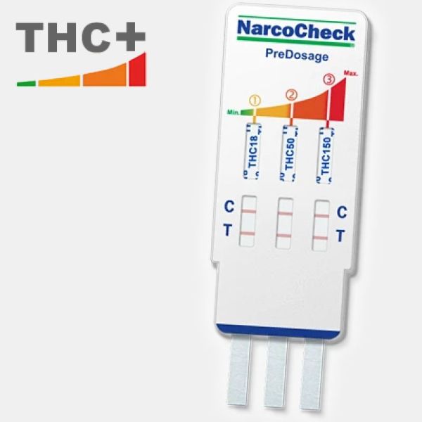 test de cannabis (THC) avec prédosage