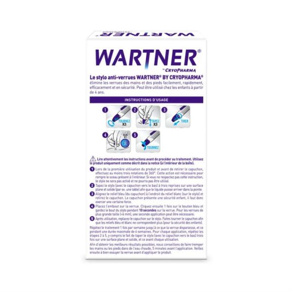 Cryopharma Wartner Stylo Anti-verrue