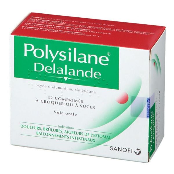 POLYSILANE DELALANDE comprimé à croquer ou à sucer