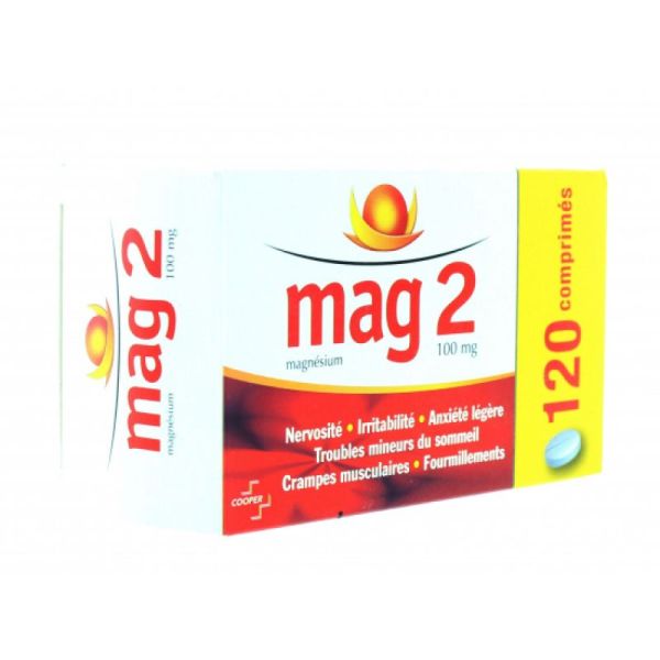 Mag 2 100mg 120 comprimés