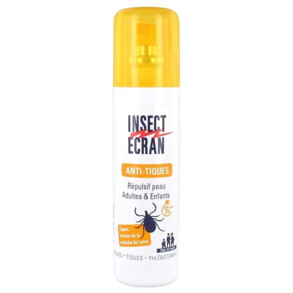 Insect Ecran spray répulsif Anti-tiques 100ml