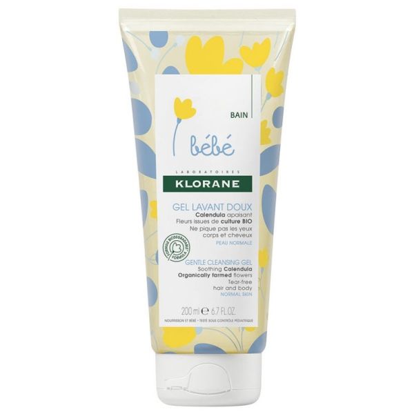 Klorane Bébé Gel Lavant Doux 200ml