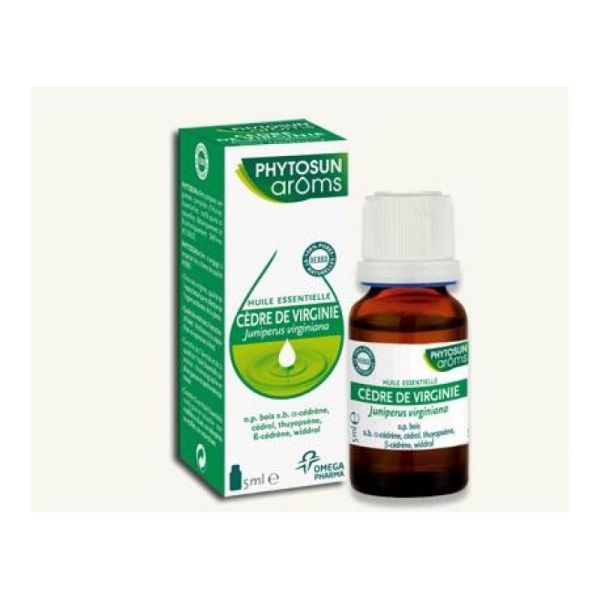 Phytosun Huile essentielle cedre de Virginie 5ml