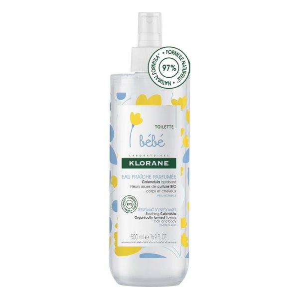 Klorane Bébé Eau Fraîche Parfumée 500ml