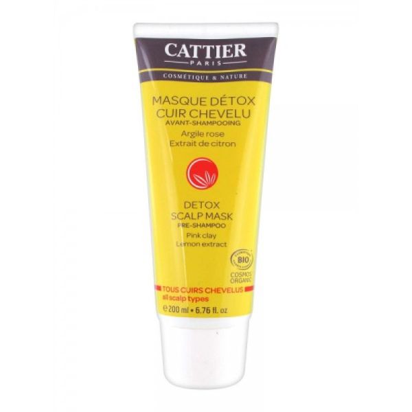 Cattier Masque Capilaire Detox 200ml