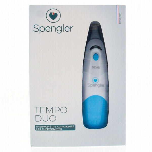 Thermomètre tempo Duo Bleu Spengler