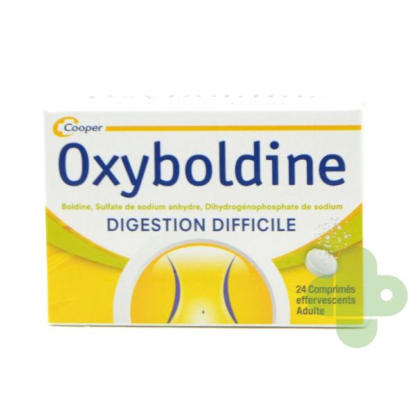 OXYBOLDINE, comprimé effervescent