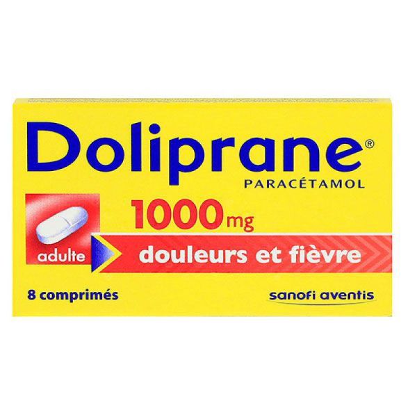 Doliprane 1000mg, comprimés