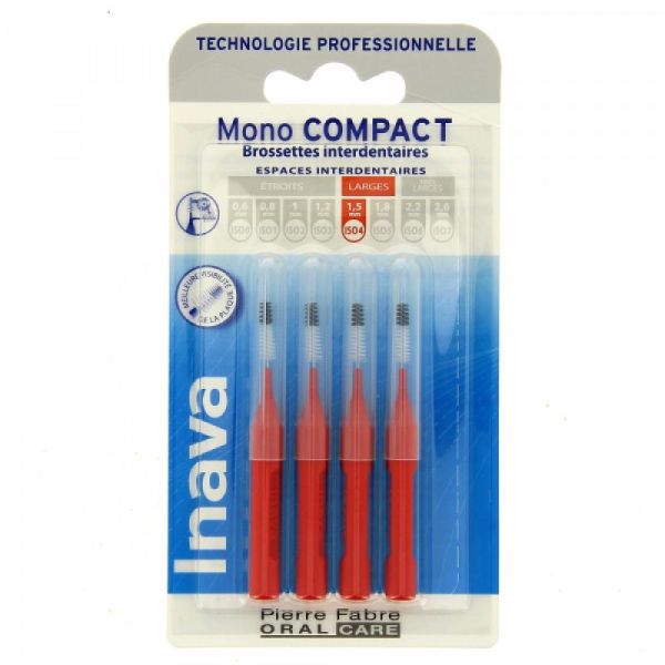 Inava Mono Compact Brossettes Rougex4