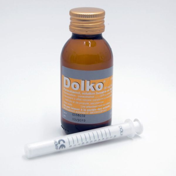 DOLKO 60 mg/2 ml solution buvable en flacon