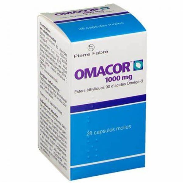 Omacor 1000mg 28 capsules