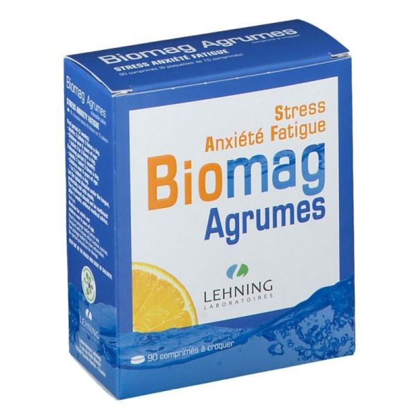 BIOMAG AGRUMES comprimé à croquer