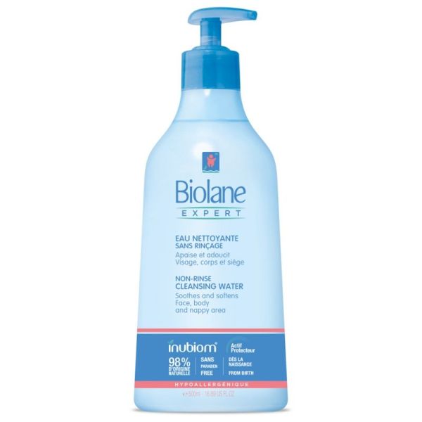 Biolane Eau Nettoyante Sans Rincage 500ml