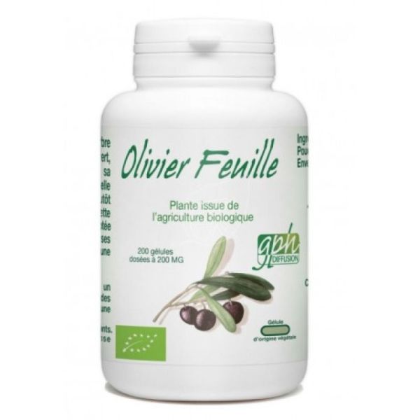 Olivier Feuille 200mg 200 gélules GPH BIO