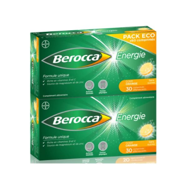 Berocca Energie 60 comprimés effervescents