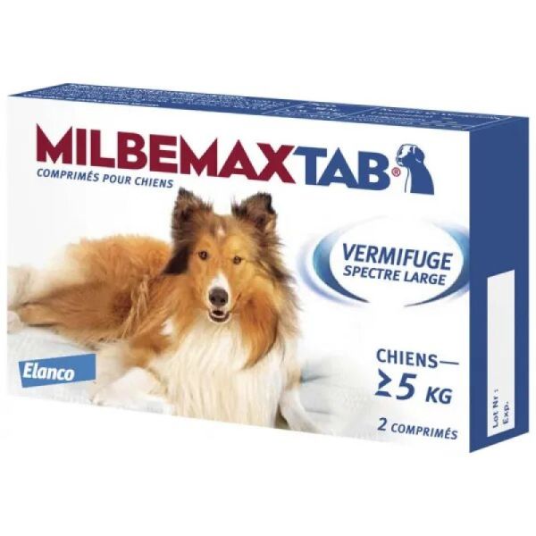 Milbemaxtab Chien 2 comprimés appétents