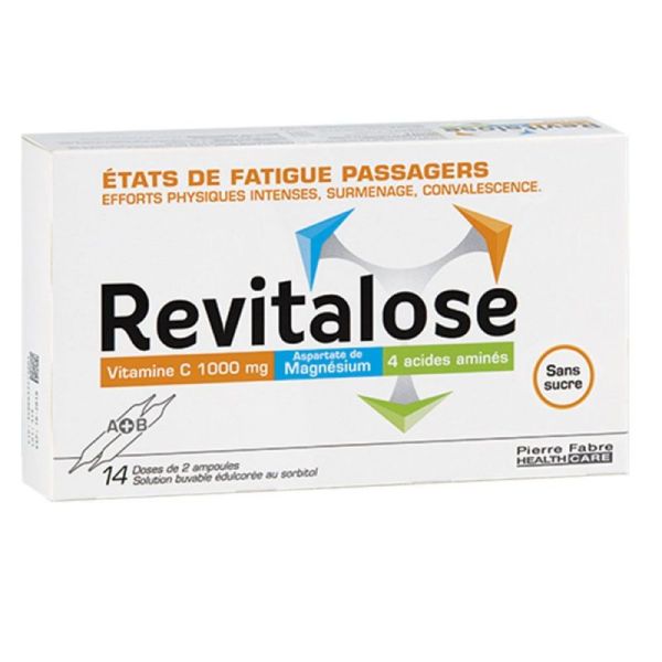 REVITALOSE SANS SUCRE, solution buvable