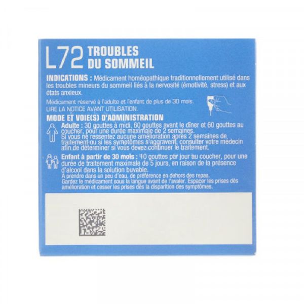 L72 solution buvable en gouttes 30ml