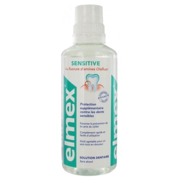 Elmex Sensitive Bain Bouche 400ml