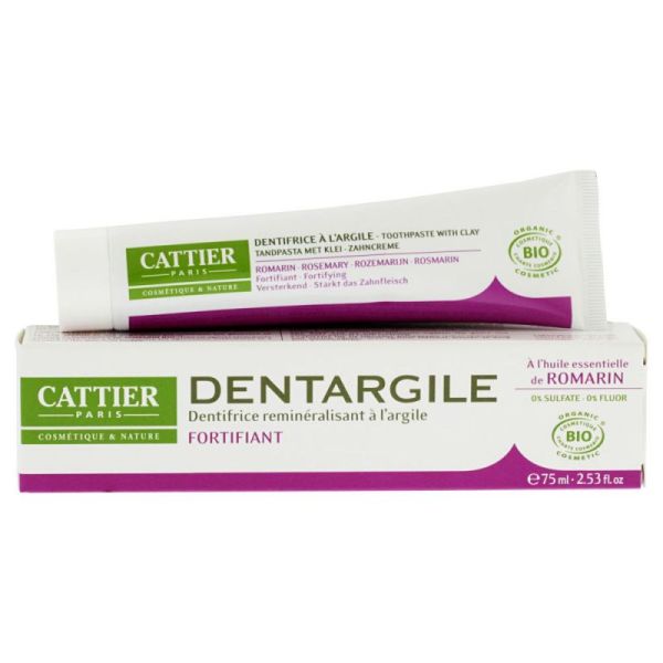 Dentargile dentifrice au romarin bio 75ml