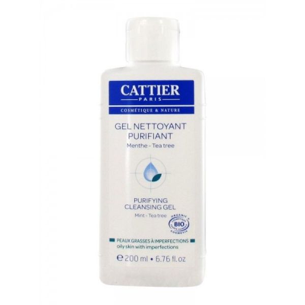 Cattier Gel Nettoyant purifiant 200ml